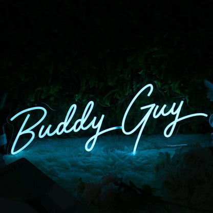 Buddy Guy Blue Led Neon Sign - Shineneon