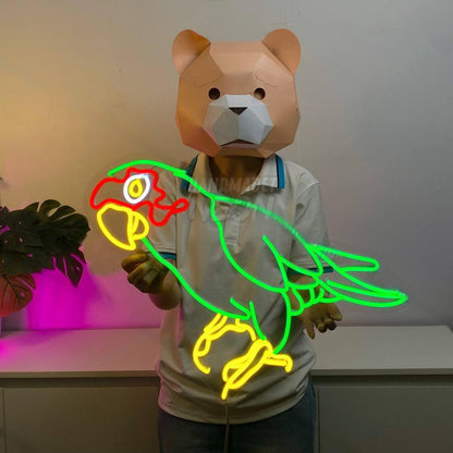 Budgie Led Neon Sign Led Neon Sign For Room | Shineneon