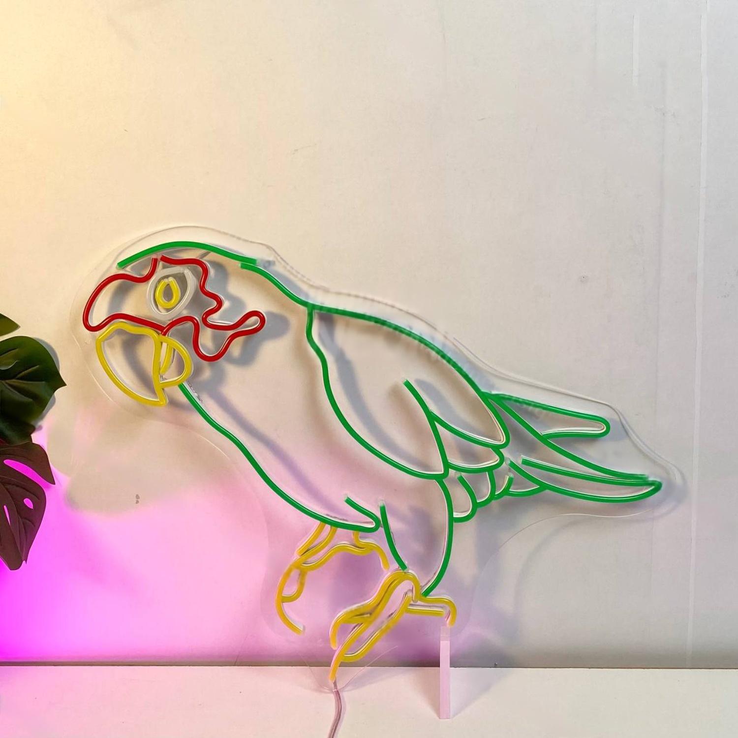 Budgie Led Neon Sign Led Neon Sign For Room | Shineneon