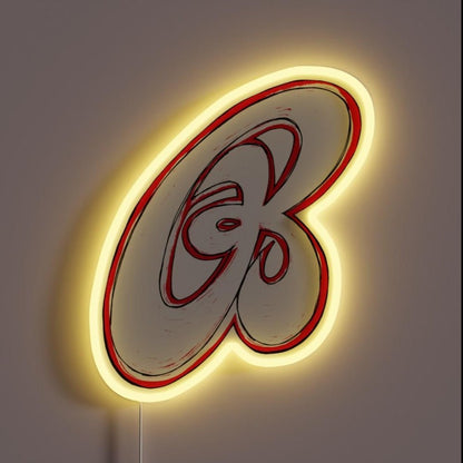 Budvar B Pop Logo Rgb Led Neon Sign - Shineneon
