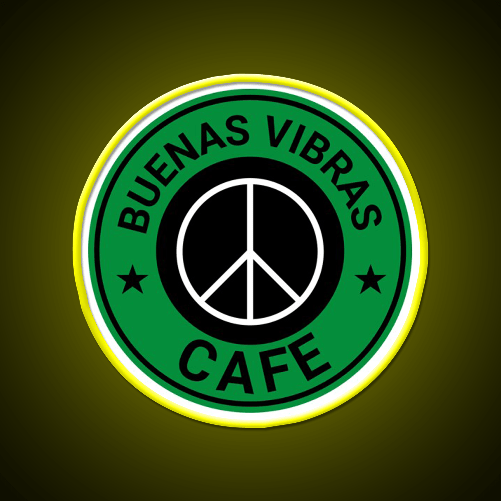 Buenas Good Vibes Bakery Cafe Led Neon Sign Espresso Bar Art Rgb Color - Shineneon