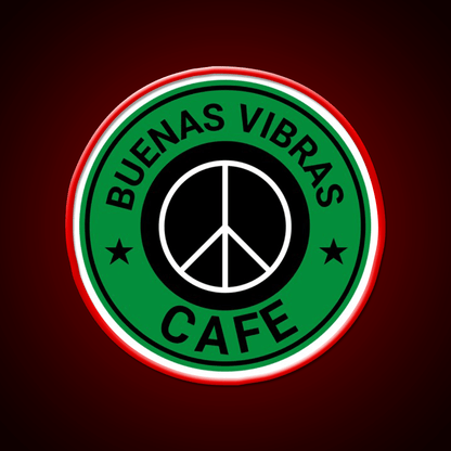 Buenas Good Vibes Bakery Cafe Led Neon Sign Espresso Bar Art Rgb Color - Shineneon