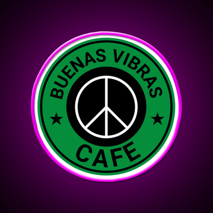 Buenas Good Vibes Bakery Cafe Led Neon Sign Espresso Bar Art Rgb Color - Shineneon