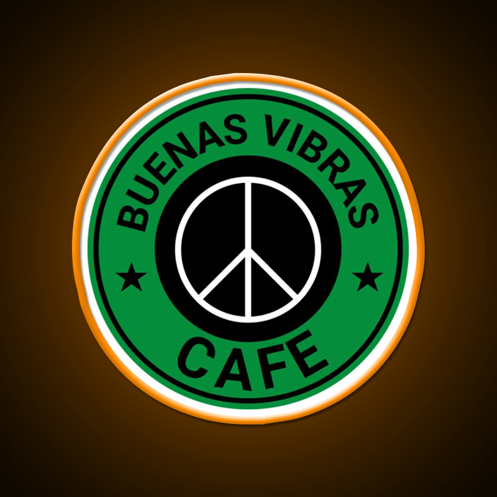 Buenas Good Vibes Bakery Cafe Led Neon Sign Espresso Bar Art Rgb Color - Shineneon