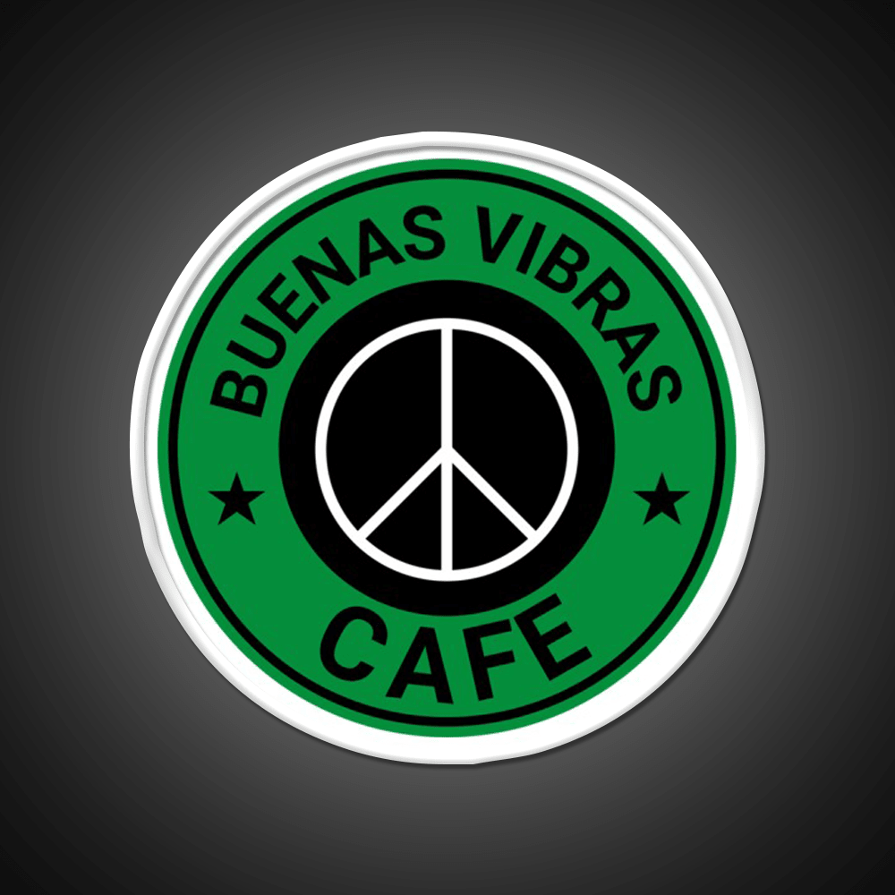 Buenas Good Vibes Bakery Cafe Led Neon Sign Espresso Bar Art Rgb Color - Shineneon