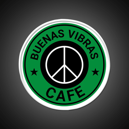 Buenas Good Vibes Bakery Cafe Led Neon Sign Espresso Bar Art Rgb Color - Shineneon