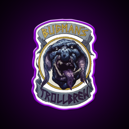 Bugman Trollbrew Man Cave Bar Led Neon Sign Rgb Color