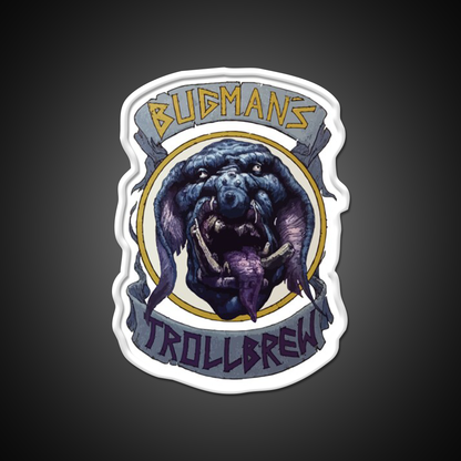 Bugman Trollbrew Man Cave Bar Led Neon Sign Rgb Color