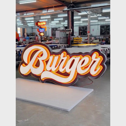 Buiges 3D Frontlit And Backlit Channel Letter Led Light Sign - Shineneon
