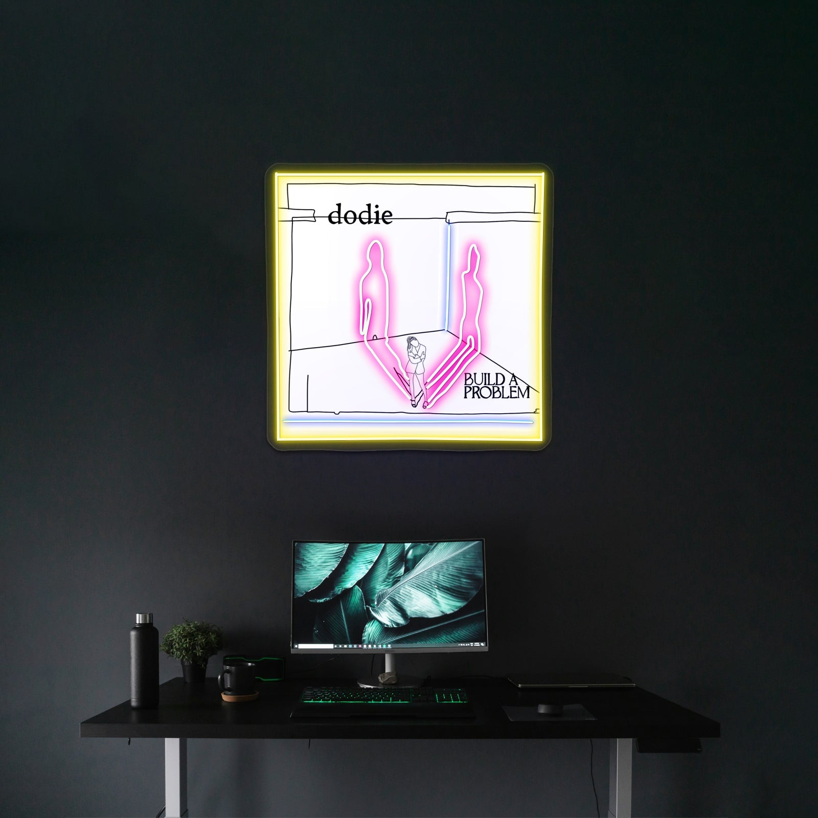 Build A Problem Album Artwork Business Neon Sign - Shineneon