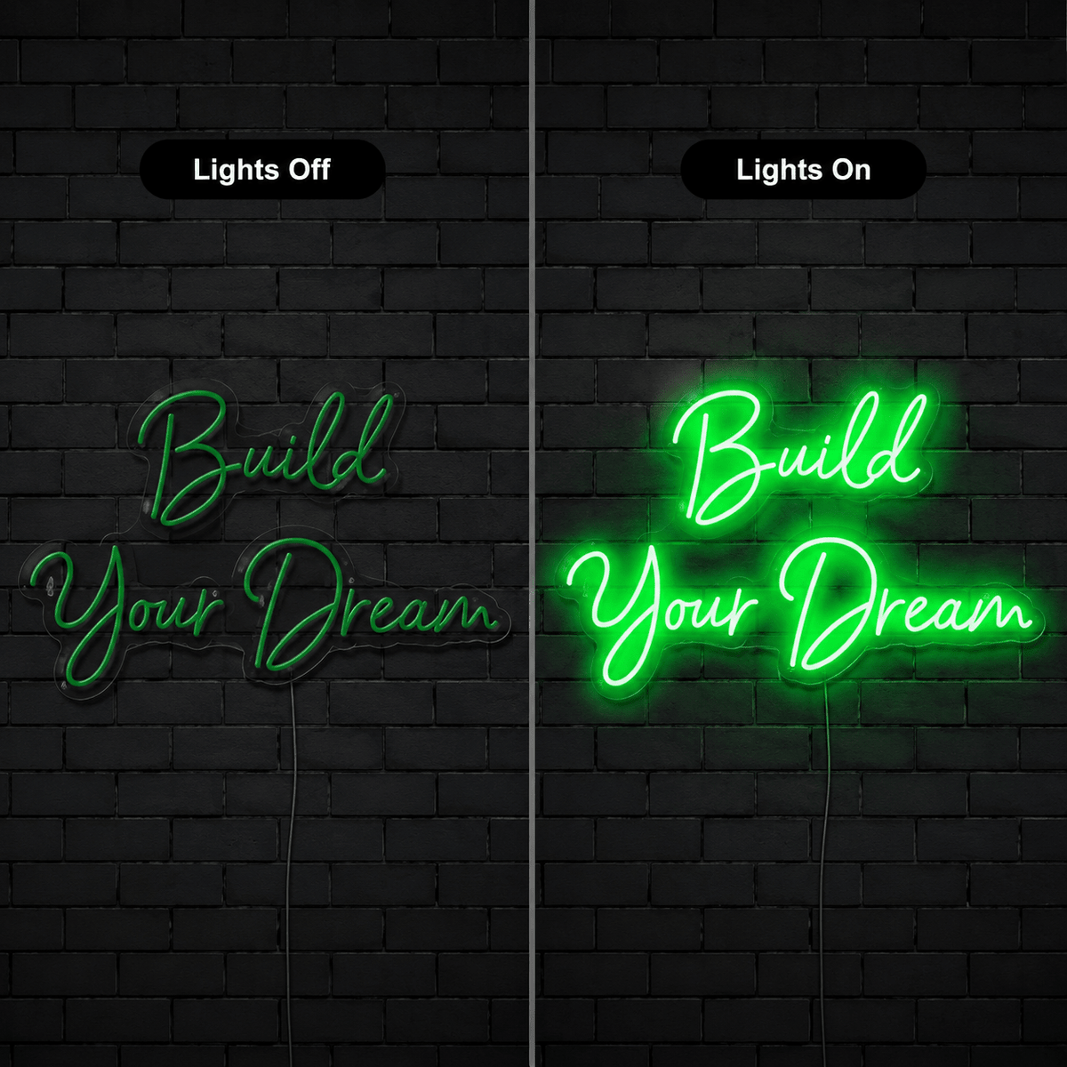 Build Your Dream LED Neon Sign - Shineneon