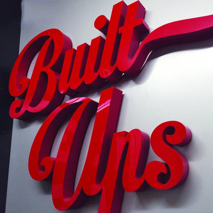 Built Ups 3D Frontlit Channel Letters Led Light Sign - Shineneon
