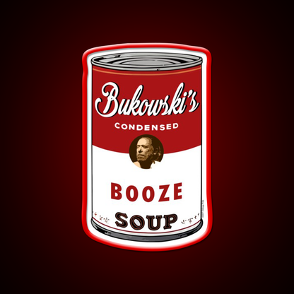 Bukowski Booze Soup Beer Bar Decor Led Neon Sign Rgb Color - LED neon sign view 10