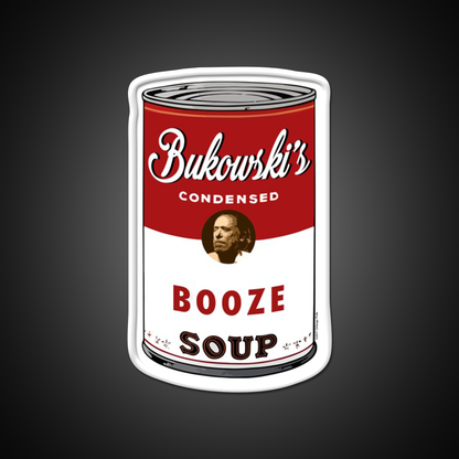 Bukowski Booze Soup Beer Bar Decor Led Neon Sign Rgb Color - LED neon sign view 11