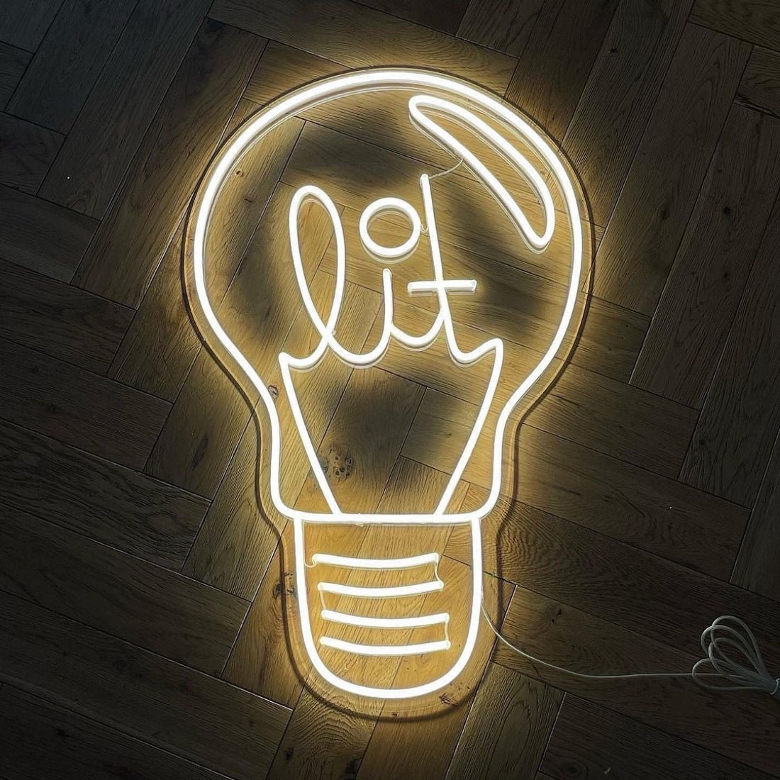 Bulb Light Led Sign Business Neon Sign - Shineneon