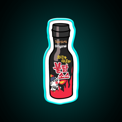 Buldak Sauce Snack Food Led Neon Sign Rgb Color - Shineneon