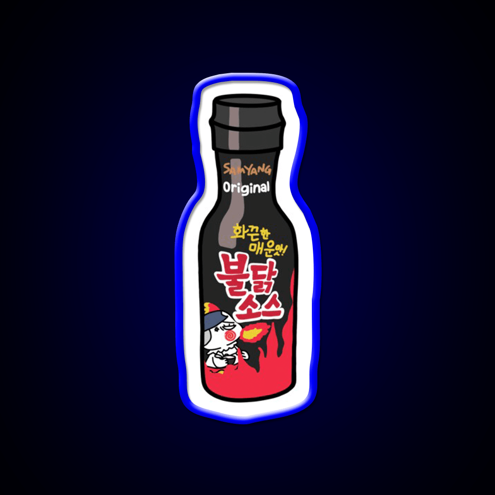 Buldak Sauce Snack Food Led Neon Sign Rgb Color - Shineneon
