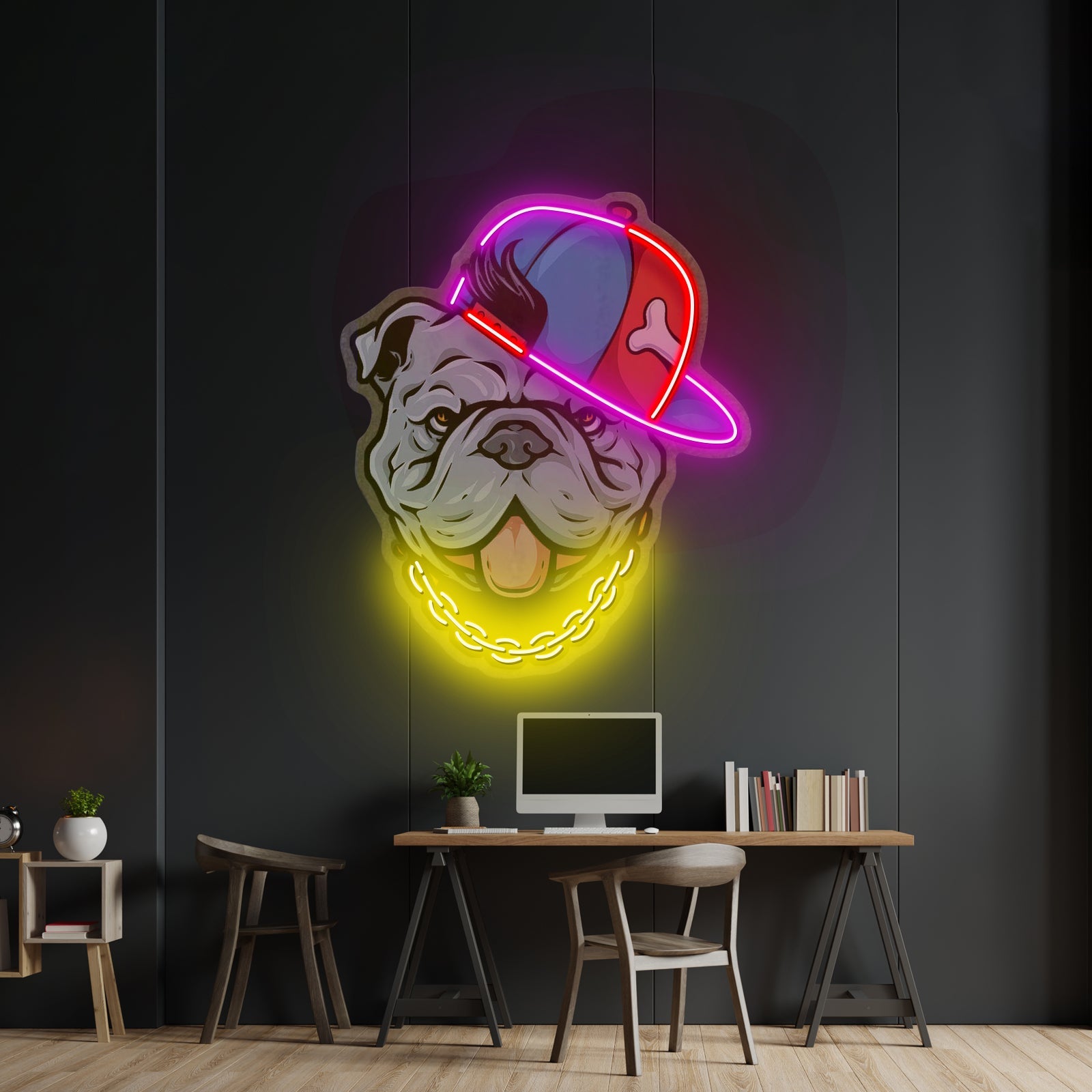 Bull Dog Led Neon Sign Light Custom Led Signs - Shineneon