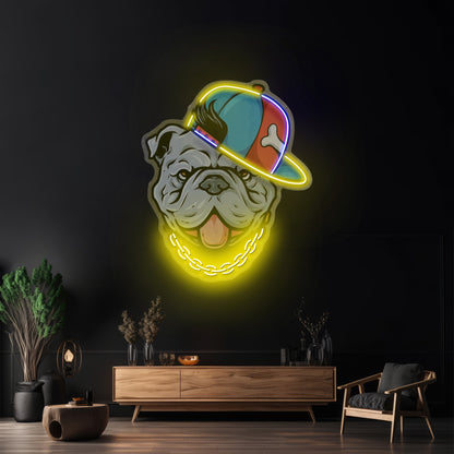 Bull Dog Led Neon Sign Light Custom Led Signs