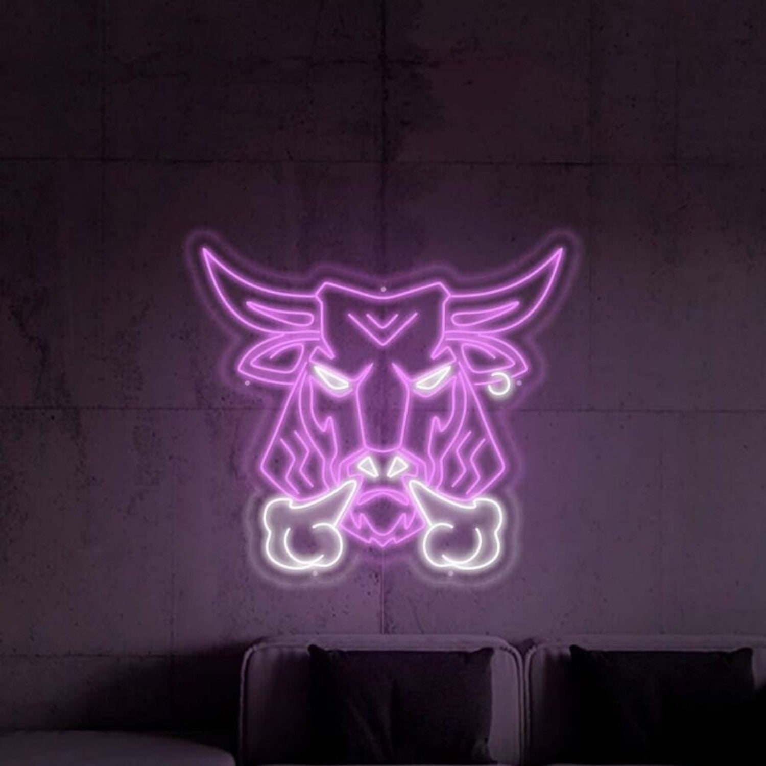 Bull Football Led Neon Sign - Shineneon