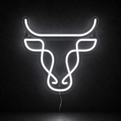 Bull Head LED Neon Sign Man Cave Neon Sign high-converting product image