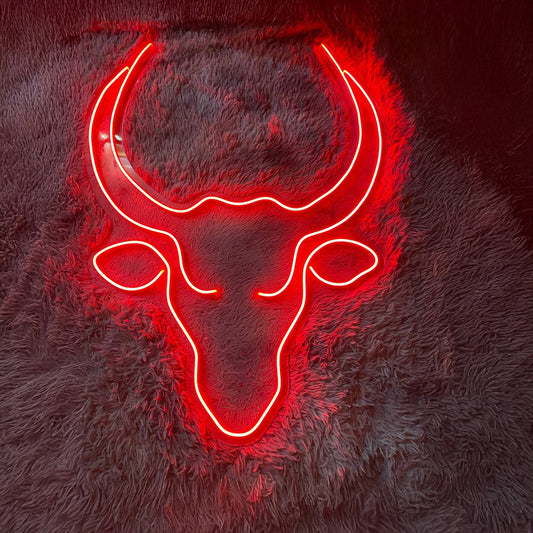 Bull Head Neon