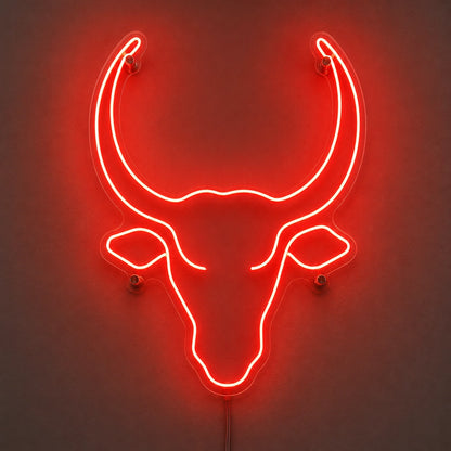 Bull Head Smokehouse Neon Sign LED Neon Sign main product image
