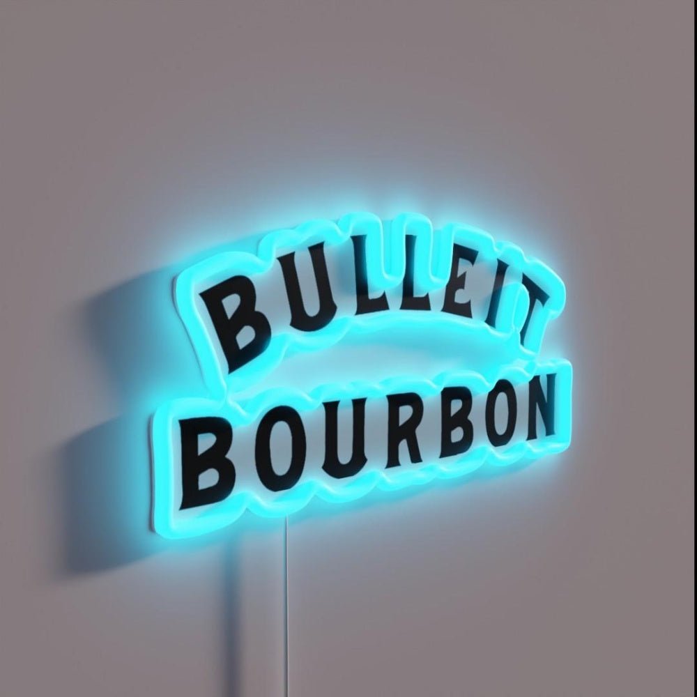 Bulleit Bourbon Rgb Led Neon Sign - Shineneon