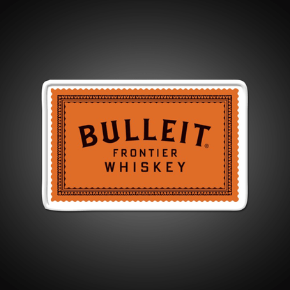 Bulleit Bourbon Whiskey Drink Bar Led Neon Sign Wall Art Rgb Color - Shineneon