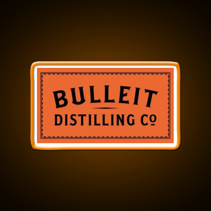 Bulleit Distilling Co Bourbon Beer Bar Decor Led Neon Sign Rgb Color - LED neon sign view 6