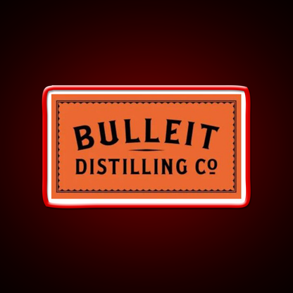 Bulleit Distilling Co Bourbon Beer Bar Decor Led Neon Sign Rgb Color - LED neon sign view 10