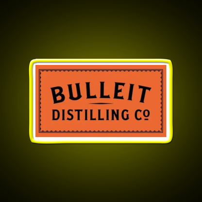 Bulleit Distilling Co Bourbon Beer Bar Decor Led Neon Sign Rgb Color - LED neon sign view 7
