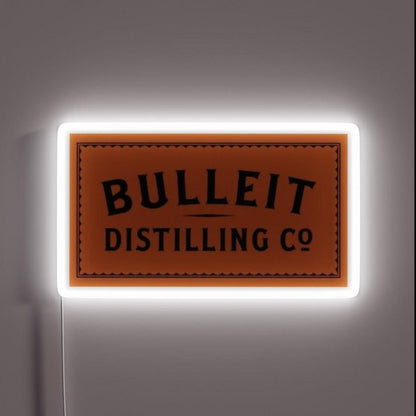 Bulleit Distilling Co Bourbon Rgb Led Neon Sign - Shineneon