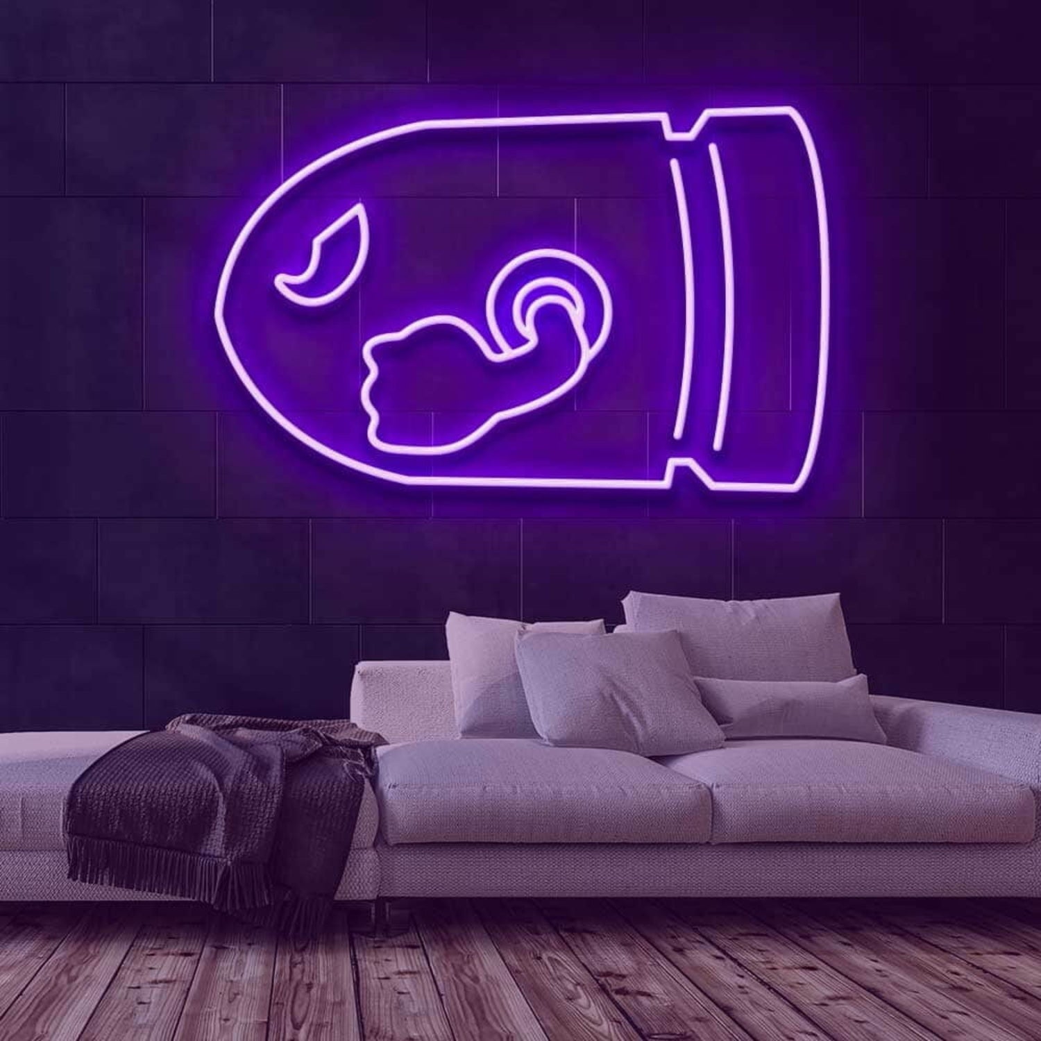 Bullet Bill Led Neon Sign For Video Game Fans | Shineneon