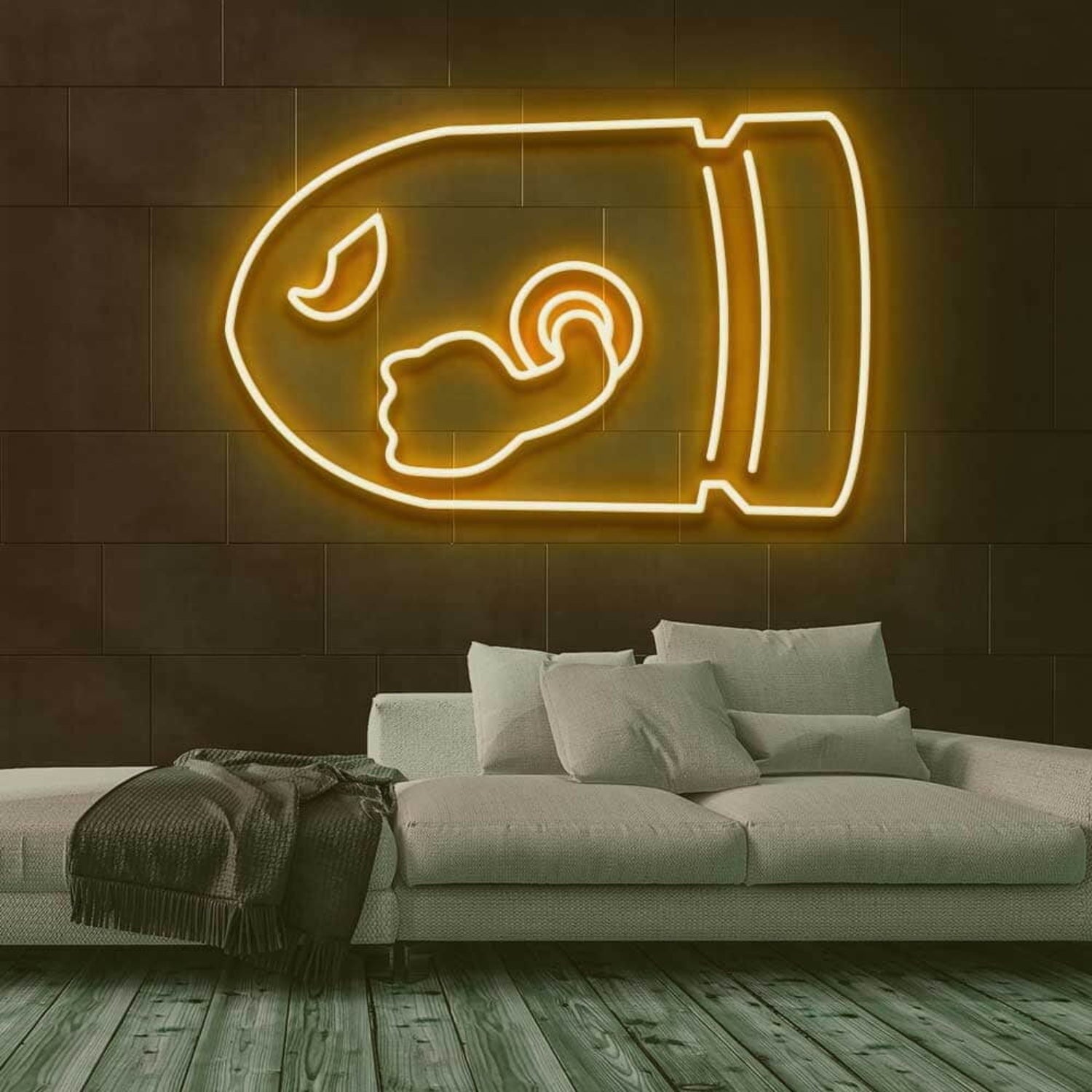 Bullet Bill Led Neon Sign For Video Game Fans | Shineneon