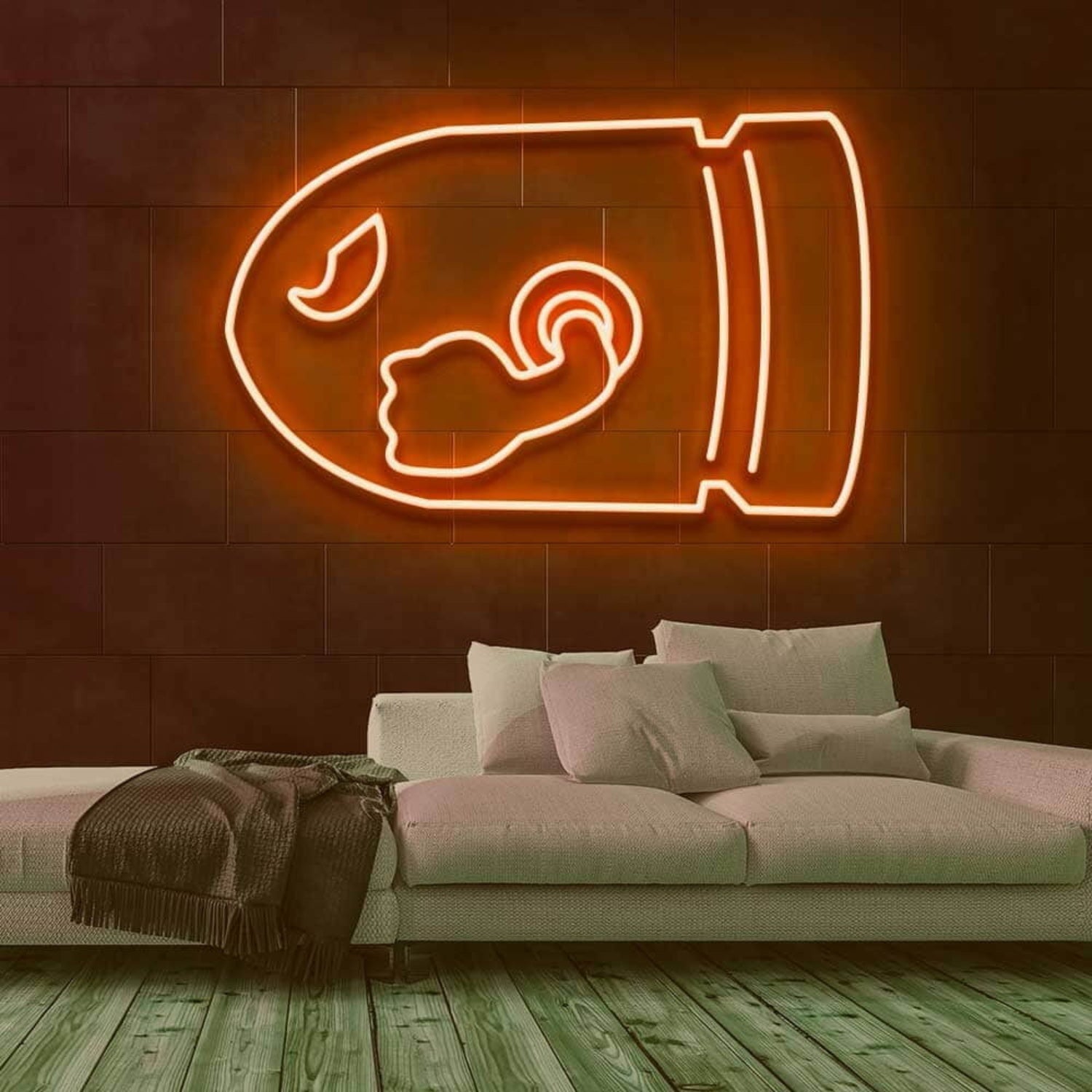 Bullet Bill Led Neon Sign For Video Game Fans | Shineneon