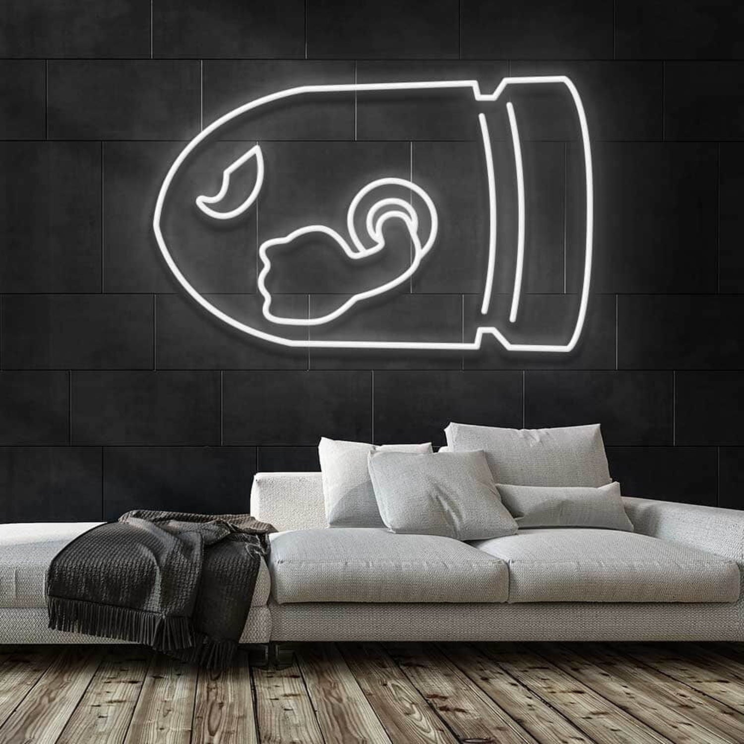 Bullet Bill Led Neon Sign For Video Game Fans | Shineneon