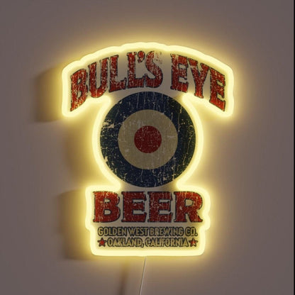 Bullseye Beer Rgb Led Neon Sign - Shineneon