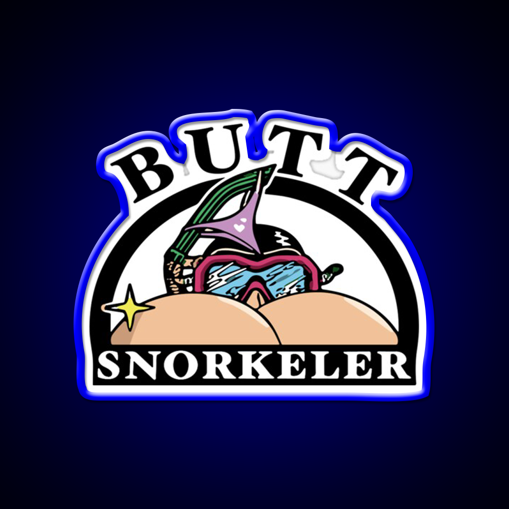 Bum Snorkeler 69 Beer Bar Decor Led Neon Sign Rgb Color - LED neon sign view 5