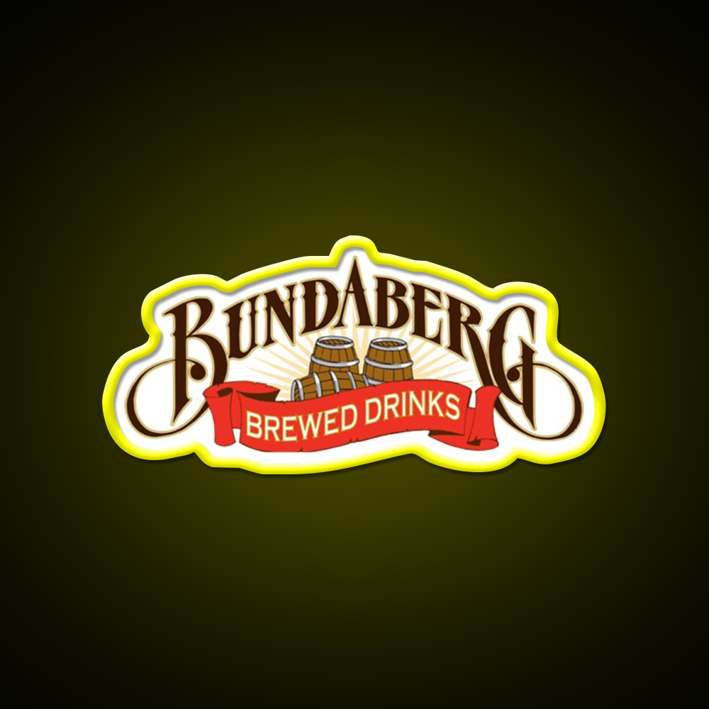 Bundaberg Brewed Drinks Beer Bar Decor Led Neon Sign Rgb Color - LED neon sign view 7