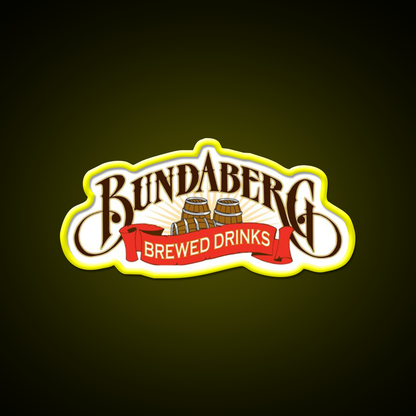 Bundaberg Brewed Drinks Beer Bar Decor Led Neon Sign Rgb Color - LED neon sign view 7