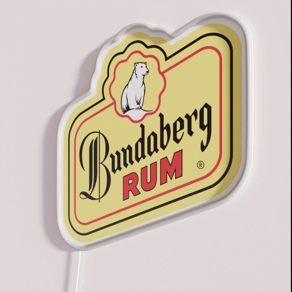 Bundaberg Rum Logo Rgb Led Neon Sign - Shineneon