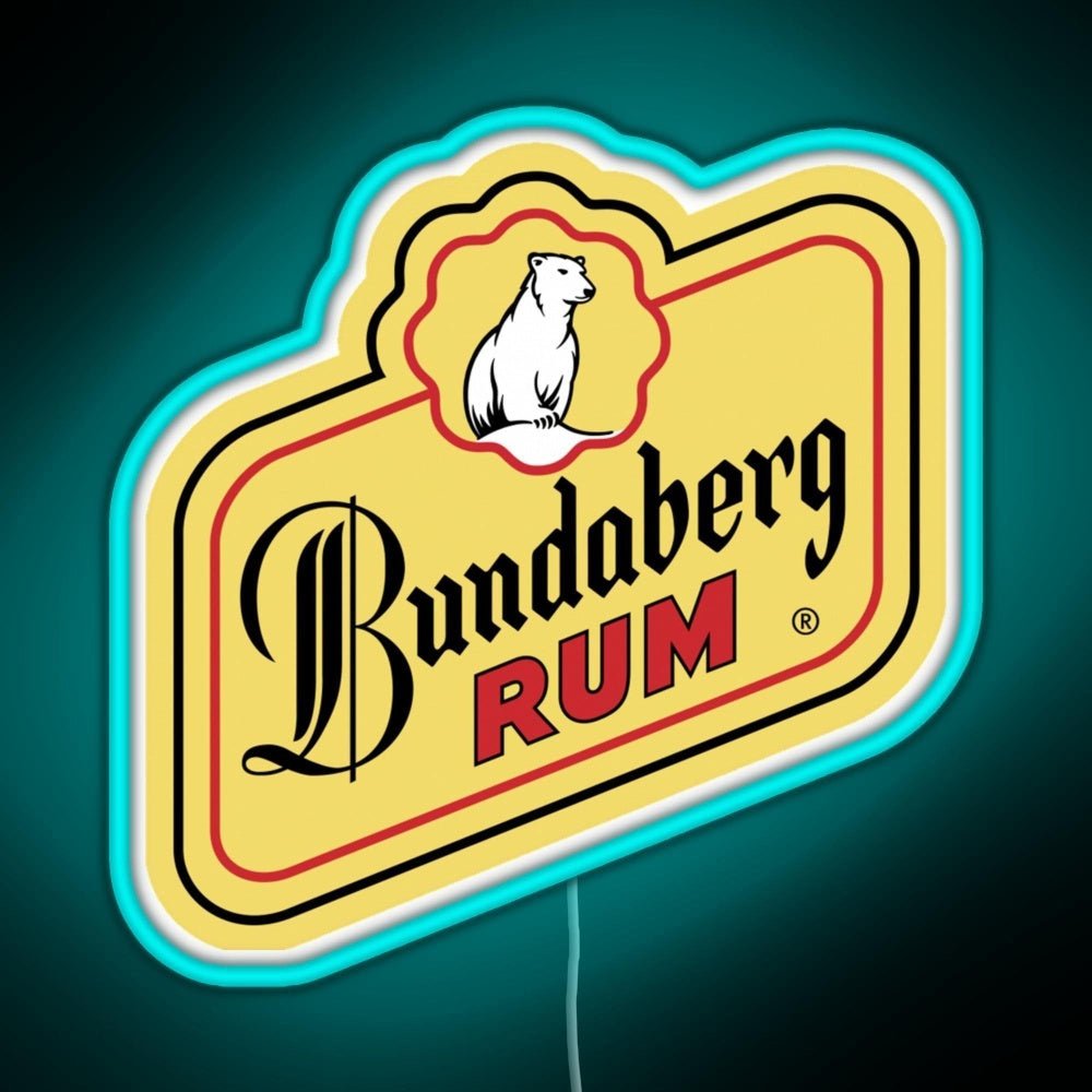 Bundaberg Rum Logo Rgb Neon Sign - Shineneon