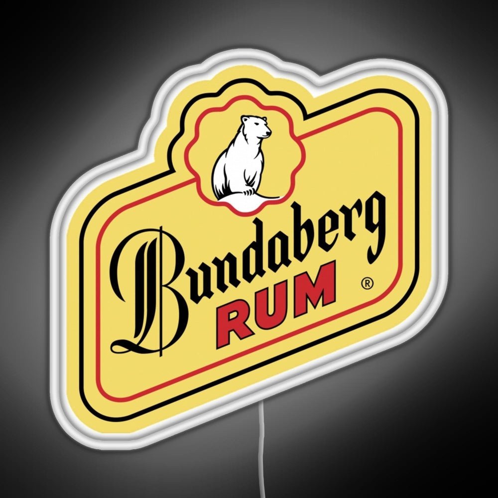 Bundaberg Rum Logo Rgb Neon Sign - Shineneon