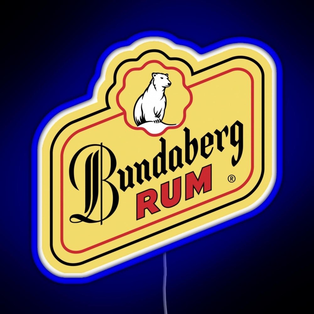 Bundaberg Rum Logo Rgb Neon Sign - Shineneon