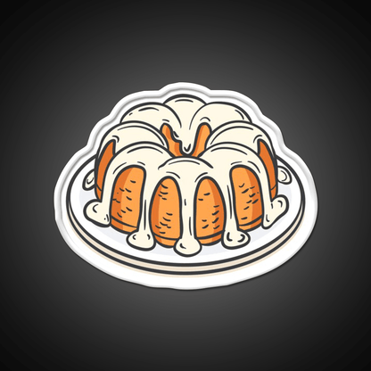 Bundt Cake Snack Food Led Neon Sign Rgb Color - Shineneon