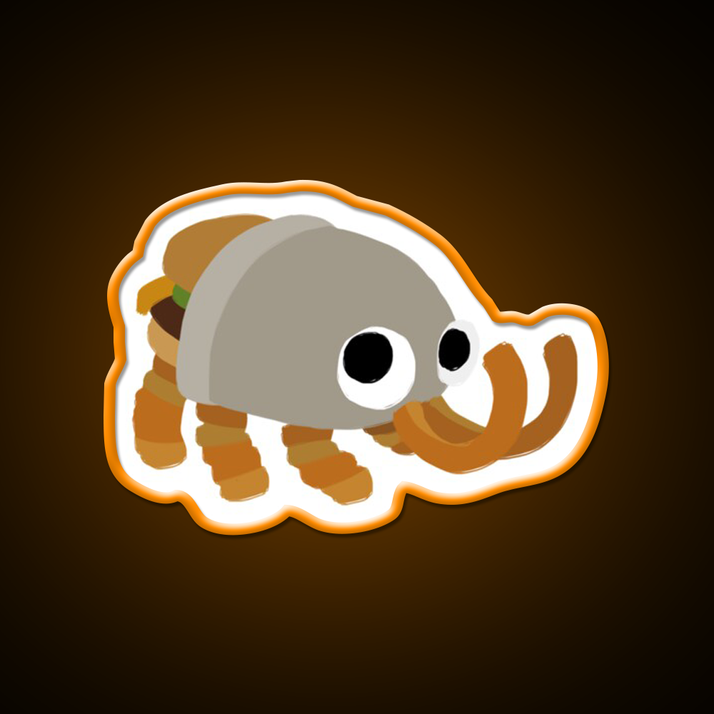 Bunger Snack Food Led Neon Sign Rgb Color