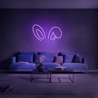 Bunny Ears Led Neon Sign - Shineneon