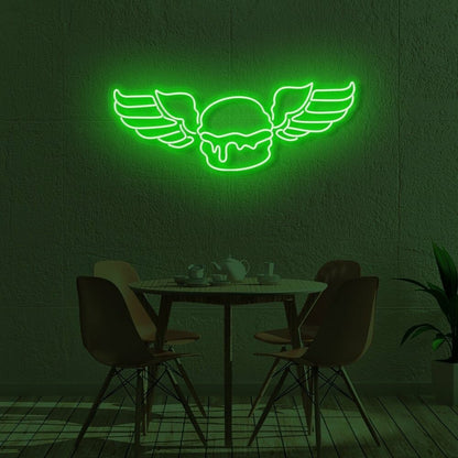 Burger Angel Led Sign | Shineneon