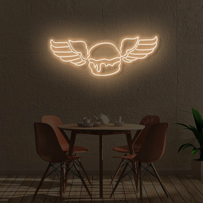 Burger Angel Led Sign | Shineneon